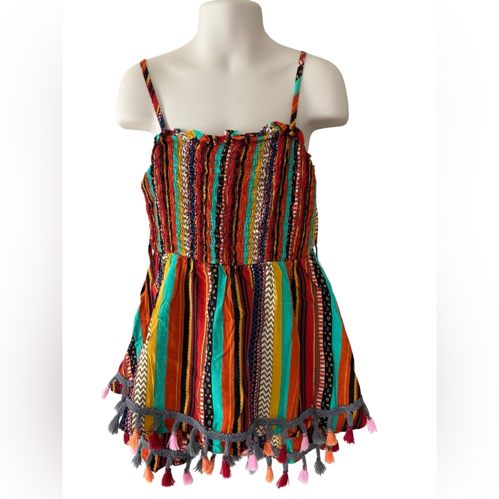 SHEIN- Fiesta Romper; 7Y